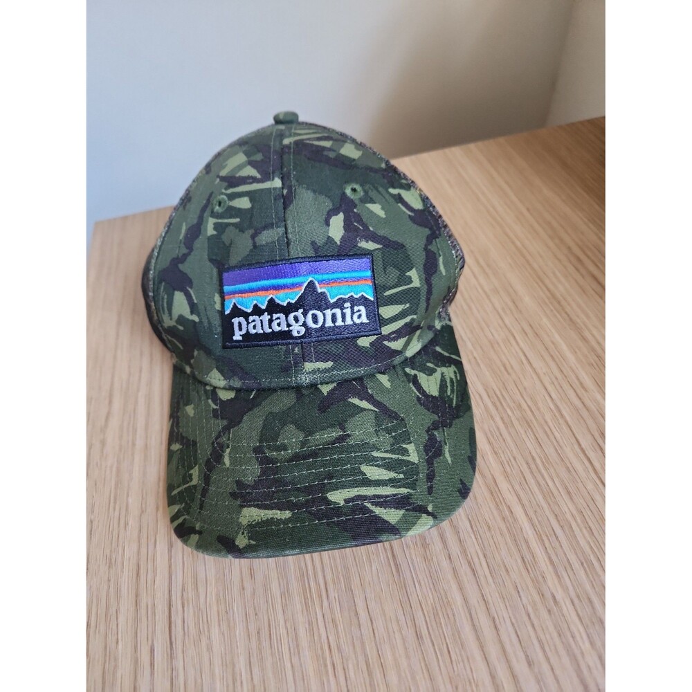 Patagonia Camo-Print Adjustable Trucker Hat Cap